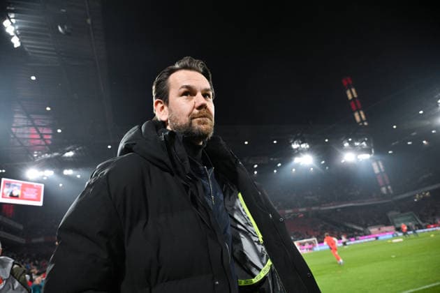 Thomas Kessler (Leiter Lizenzbereich 1. FC Köln) 14.01.2026, Fussball 1. Bundesliga, Saison 2025 2026, 17. Spieltag, 1. FC Köln - FC Bayern München 1:3 DFL regulations prohibit any use of photographs as image sequences and or quasi-video Koeln RheinEnergieStadion Nordrhein Westfalen Deutschland