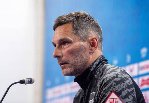 Fussball, Herren, Saison 2025 26, 2. Bundesliga, Hertha BSC, Pressekonferenz vor dem Spiel gegen den FC Schalke 04, im Bild: Trainer Stefan Leitl, 15.01. 2026,
