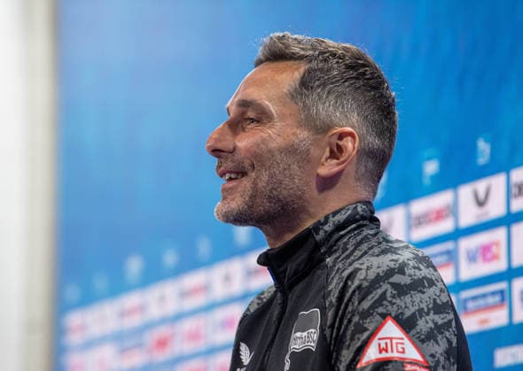 Fussball, Herren, Saison 2025 26, 2. Bundesliga, Hertha BSC, Pressekonferenz vor dem Spiel gegen den FC Schalke 04, im Bild: Trainer Stefan Leitl, 15.01. 2026,