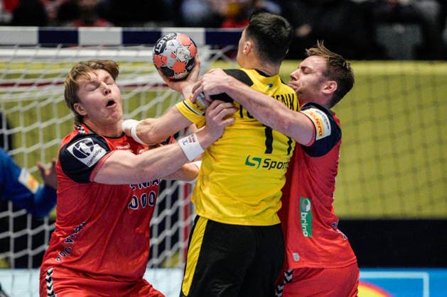 European Handball Championship, Norway Ukraine Baerum 20260115 The European Championship match in handball between Norway and Ukraine in Unity arena Photo Stian Lysberg Solum NTB Baerum Norway EDITORIAL USE ONLY RESTRICTED USE FOR BETTING COMPANIES  Copyright: xStianxLysbergxSolumx xNTBx