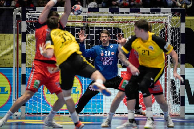 European Handball Championship, Norway Ukraine Baerum 20260115 The European Championship match in handball between Norway and Ukraine in Unity arena Photo Stian Lysberg Solum NTB Baerum Norway EDITORIAL USE ONLY RESTRICTED USE FOR BETTING COMPANIES  Copyright: xStianxLysbergxSolumx xNTBx