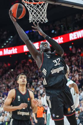 Wenyen Gabriel (FC Bayern Basketball, 32), GER, FC Bayern Basketball vs. Panathinaikos AKTOR Athen, Basketball, Euroleague, 22. Spieltag, Saison 2025 2026, 15.01.2026, GER, FC Bayern Basketball vs. Panathinaikos AKTOR Athen, Basketball, Euroleague, 22. Spieltag, Saison 2025 2026, 15.01.2026 Muenchen Copyright: xEibner-Pressefoto JennixMaulx EP_JML