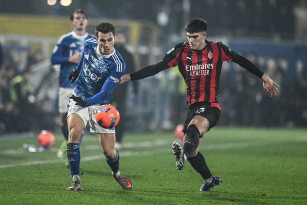 CALCIO - Serie A - Como 1907 vs AC Milan Nico Paz of Calcio Como in action during the Italian Serie A football match between Calcio Como and AC Milan on January 15th, 2026 at the Giuseppe Senigallia stadium in Como, Italy Como Italy  Copyright: xIPAxSport ABACAx