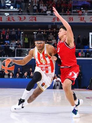 BASKET - Euroleague - EA7 Emporio Armani Milano vs Crvena Zvezda Meridianbet Belgrade Chima Moneke (Crvena Zvezda Meridianbet Belgrade) during EA7 Emporio Armani Milano vs Crvena Zvezda Meridianbet Belgrade, Basketball Euroleague match in Assago (MI), Italy, January 15 2026 Assago (MI) Italy  Copyright: xIPAxSport ABACAx