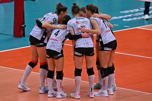 VOLLEY - Champions League Women - A. Carraro Prosecco DOC Conegliano vs Dresdner SC Starting six of Dresdner Treviso Italy  Copyright: xIPAxSport ABACAx