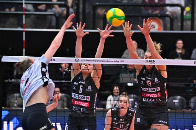 VOLLEY - Champions League Women - A. Carraro Prosecco DOC Conegliano vs Dresdner SC Jette Kuipers ( Dresdner SC 1898 ) Treviso Italy  Copyright: xIPAxSport ABACAx
