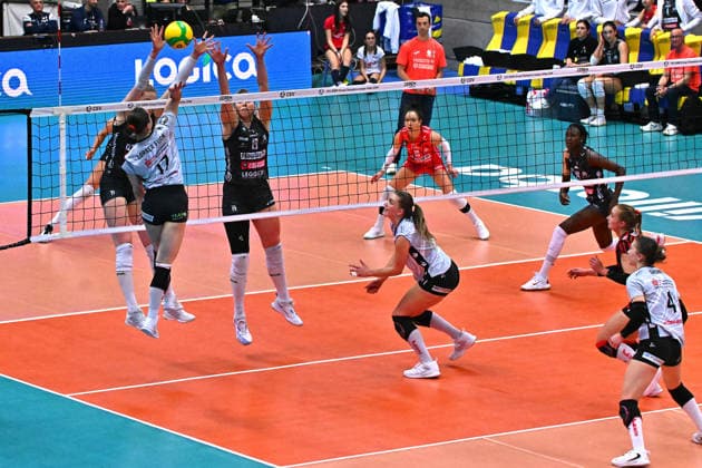 VOLLEY - Champions League Women - A. Carraro Prosecco DOC Conegliano vs Dresdner SC Lorena Lorber Fijok ( Dresdner SC 1898 ) Treviso Italy  Copyright: xIPAxSport ABACAx