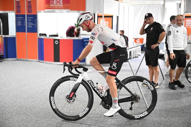 16-01-2026 Vigilia Tour Down Under 2026; 2026, Uae Emirates - Xrg; Yates, Adam; Adelaide; 