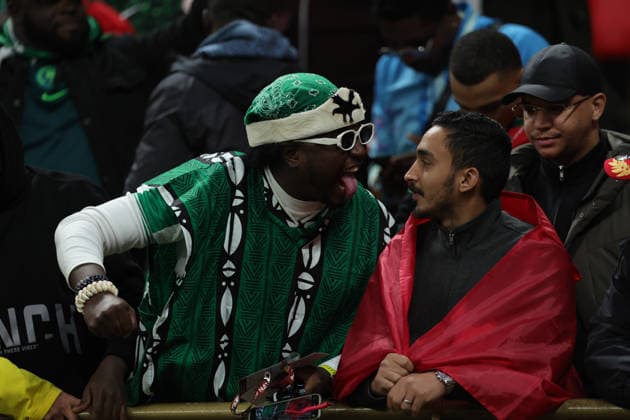 Nigeria vs Morocco semi-final, African Cup of Nations 2025 Rabat, Morocco. 14th Jan, 2026. Nigeria vs Morocco semi final, African Cup of Nations 2025. Credit: Victor Modo
