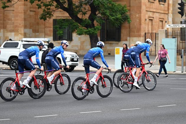 16-01-2026 Vigilia Tour Down Under 2026; 2026, Groupama - Fdj United; Adelaide; 