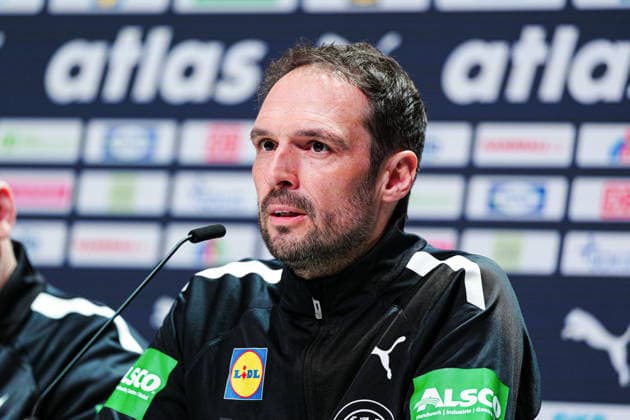 Benjamin Chatton (Deutschland, Manager) DEN, Deutschland Pressekonferenz, Handball, EHF Europameisterschaft 2026, 16.01.2026 DEN, Deutschland Pressekonferenz, Handball, EHF Europameisterschaft 2026, 16.01.2026 Silkeborg Copyright: xEibner-Pressefoto MarcelxvonxFehrnx EP_MFN