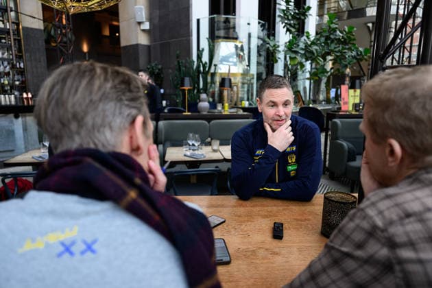 260116 Goalkeeper Andreas Palicka during a press event with Sweden on January 16, 2026 in Malmö. Photo: Mathilda Schuler BILDBYRAN kod MA MA0918 handball handboll handball handbolls-em 2026 pressträff event meeting sverige sweden ehf european handball championship bbeng 2026 European Handball Championship Copyright: MATHILDAxSCHULER BB260116MA007