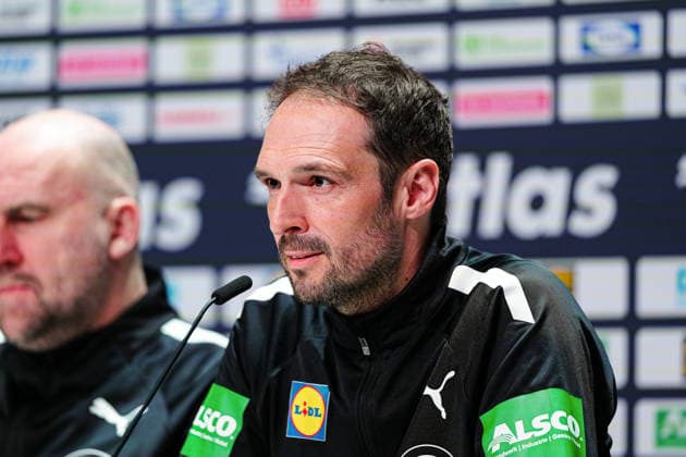 Benjamin Chatton (Deutschland, Manager) DEN, Deutschland Pressekonferenz, Handball, EHF Europameisterschaft 2026, 16.01.2026 DEN, Deutschland Pressekonferenz, Handball, EHF Europameisterschaft 2026, 16.01.2026 Silkeborg Copyright: xEibner-Pressefoto MarcelxvonxFehrnx EP_MFN