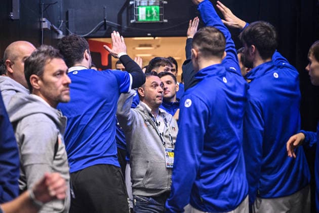 ALTRO - Pallamano - Men s EHF Euro 2026 - Iceland vs Italy Robert Bob Hanning Head Coach of Italy during Men s EHF Euro 2026 - Iceland vs Italy, Handball match in Kristianstad, Sweden, January 16 2026 Kristianstad Sweden  Copyright: xIPAxSport ABACAx