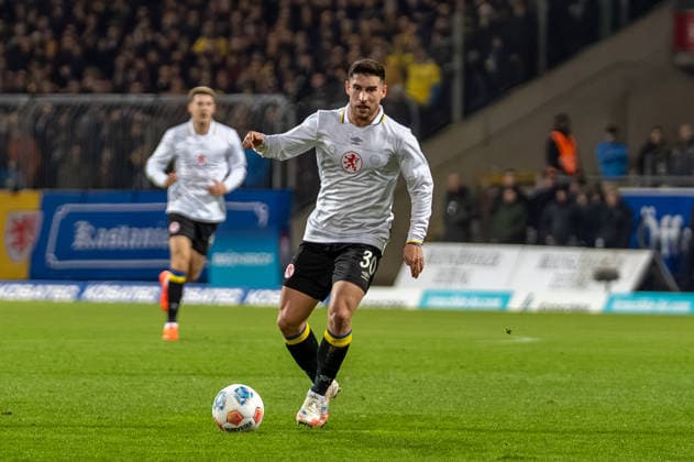 Deutschland, Fussball, 2. Bundesliga, Eintracht Braunschweig - 1. FC Magdeburg am 16.01. in Braunschweig (Eintracht-Stadion): Robin Heußer (Eintracht Braunschweig 30)