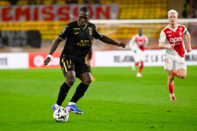 FOOTBALL : AS Monaco VS FC Lorient - Ligue 1 McDonald s - 16 01 2026 Jean-Victor Makengo (FC Lorient) - Ligue 1 McDonald™s match between AS Monaco and FC Lorient on January 16, 2026 at the Louis II Stadium in Monaco. MonacoMonaco  Copyright: xWilliamxCannarellax