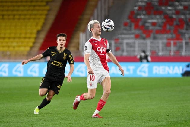 AS Monaco FC v FC Lorient - Ligue 1 McDonald s 2025 2026 10 Aleksandr GOLOVIN (asm) during the Ligue 1 McDonald s match between Monaco and Lorient at Stade Louis II on January 16, 2026 in Monaco, Monaco. Monaco Monaco  Copyright: xFEPx 776443694