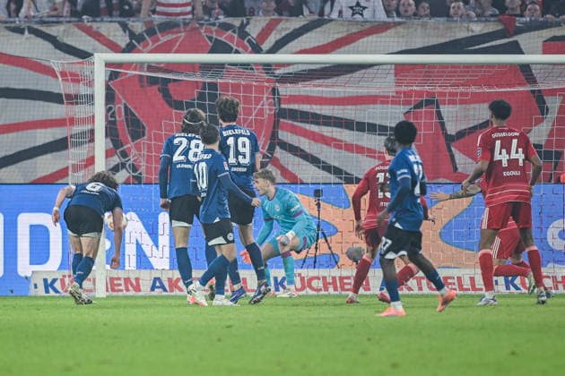 16.01.2026, Fussball, 2. Bundesliga, 18. Spieltag Saison 2025 2026, Fortuna Düsseldorf - DSC Arminia Bielefeld, Cedric Itten (Fortuna Düsseldorf) erzielt das Tor zum 1:0, xRHR-FOTO TKx