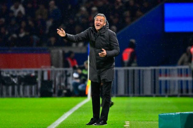 FOOTBALL : PSG vs Lille - Ligue1 - 16 01 2026 Luis Enrique Martinez ( coach PSG ) during the Ligue 1 match between Paris Saint Germain and Lille OSC at Parc Des Princes on January 16 , 2026 in Paris, France. ( Photo by Federico Pestelini PsnewZ ) - ParisFrance  Copyright: xFedericoxPestelinix