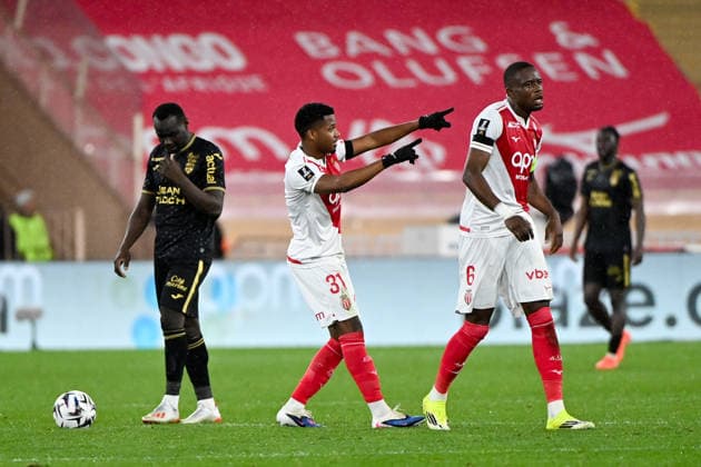AS Monaco FC v FC Lorient - Ligue 1 McDonald s 2025 2026 31 Ansu FATI (asm) - 06 Denis ZAKARIA (asm) during the Ligue 1 McDonald s match between Monaco and Lorient at Stade Louis II on January 16, 2026 in Monaco, Monaco. Monaco Monaco  Copyright: xFEPx 776443694