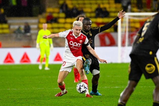 FOOTBALL : AS Monaco VS FC Lorient - Ligue 1 McDonald s - 16 01 2026 Aleksandr Golovin (ASM) - Ligue 1 McDonald™s match between AS Monaco and FC Lorient on January 16, 2026 at the Louis II Stadium in Monaco. MonacoMonaco  Copyright: xWilliamxCannarellax