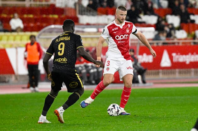 FOOTBALL : AS Monaco VS FC Lorient - Ligue 1 McDonald s - 16 01 2026 Eric Dier (ASM) - Ligue 1 McDonald™s match between AS Monaco and FC Lorient on January 16, 2026 at the Louis II Stadium in Monaco. MonacoMonaco  Copyright: xWilliamxCannarellax