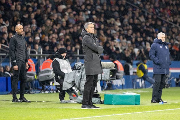 L1 football match PSG v LOSC - Paris Paris Saint-Germain s Spanish headcoach Luis Enrique during the French L1 football match between Paris Saint-Germain (PSG) and Lille LOSC at the Parc des Princes stadium in Paris on January 16, 2026. Photo by Raphael Lafargue ABACAPRESS.COM Paris France  Copyright: xLafarguexRaphael ABACAx