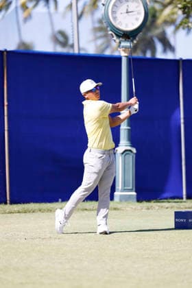 January 16, 2026, Honolulu, Hawaii, USA: KURT KITAYAMA tees off at the 10th during Round 2 of the 2026 Sony Open in Honolulu, Hawaii on January 16, 2026. Honolulu USA - ZUMAm310 20260116_zsp_m310_055 Copyright: xElliotxMilesx