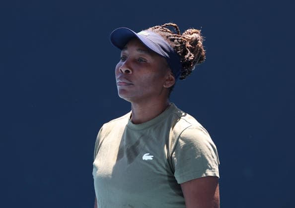 January 17, 2026, Melbourne, Victoria, Australia: VENUS WILLIAMS of USA during the practise session before Australian Open, Melbourne, Australia. Melbourne Australia - ZUMAc278 20260117_zsp_c278_010 Copyright: xMarcinxCholewinskix