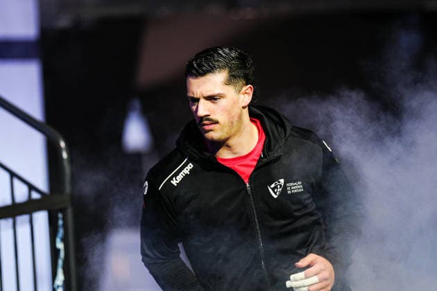 Salvador Salvador (Portugal, 13) DEN, Portugal vs. Rumaenien, Handball, EHF Europameisterschaft 2026, Gruppe B, Spieltag 1, 16.01.2026 DEN, Portugal vs. Rumaenien, Handball, EHF Europameisterschaft 2026, Gruppe B, Spieltag 1, 16.01.2026 Herning Copyright: xEibner-Pressefoto MarcelxvonxFehrnx EP_MFN