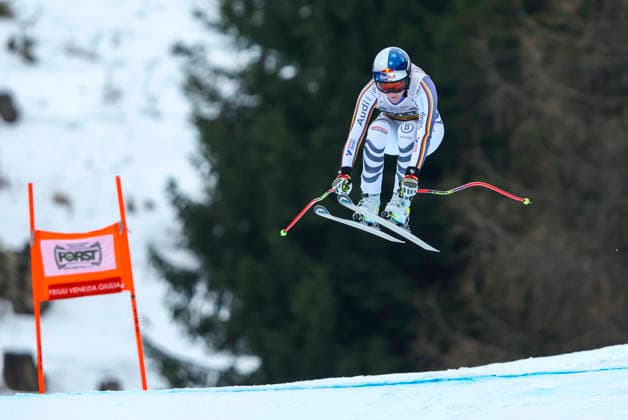ALPINE SKIING - FIS WC Tarvisio TARVISIO,ITALY,17.JAN.26 - ALPINE SKIING - FIS World Cup, downhill, ladies. Image shows Emma Aicher (GER).  GEPAxpictures xHaraldxSteiner
