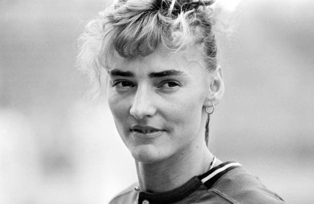 LAC Leichtathletik-Meeting 18.06.1994, Chemnitz, Sportforum, LAC Chemnitz, Leichtathletik- Meeting, Weitspringerin Heike Drechsler Sachsen BRD