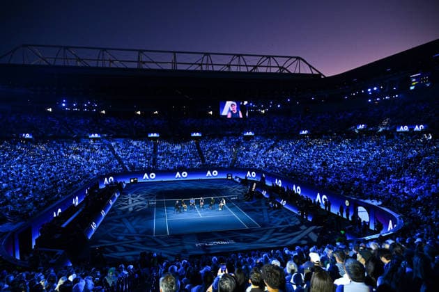 Opening Night at the 2026 Australian Open - Melbourne Ambiance during the Opening Night at the 2026 Australian Open at Melbourne Park in Melbourne, AUSTRALIA, on January 17, 2026. Photo by Corinne Dubreuil ABACAPRESS.COM Melbourne Australia  Copyright: xDubreuilxCorinne ABACAx