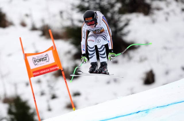 Foto IPP Giovanni Auletta Pentaphoto Tarvisio 17 01 2026 Sci Alpino Coppa del Mondo 2025 2026 Discesa Libera Femminile nella foto Kira Weidle Wiinkelmann italy ITALY  Copyright: xR4924_italyphotopressx