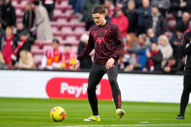 Liverpool v Burnley, Liverpool, UK - 17 Jan 2026 Florian Wirtz of Liverpool before the Premier League match between Liverpool and Burnley at Anfield, Liverpool on 17 January 2026 ( Liverpool Anfield Liverpool England Copyright: xHarryxCornish PPAUKx PPA-240601