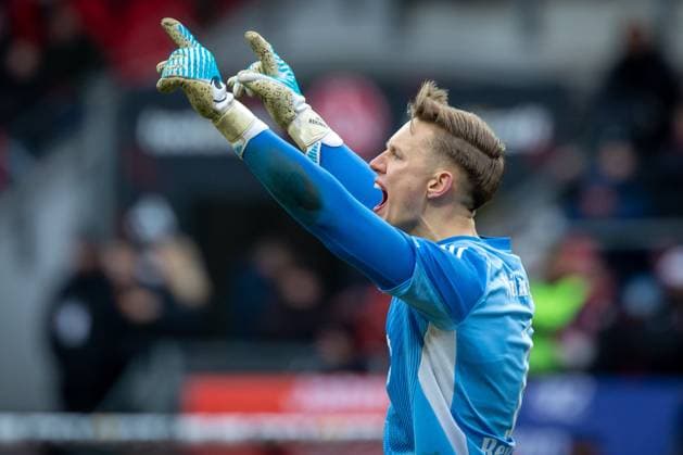 Emotion, Jubel, Freude bei Jan Reichert 1 (1FC Nuernberg) nach dem 3:2, 1. FC Nuernberg vs. SV 07 Elversberg, Fussball, Maenner, 2. Bundesliga, Saison 2025 2026, Rueckrunde, 18. Spieltag, 17.01.2026 DFB regulations prohibit any use of photographs as image sequences and or quasi-video Nuernberg Bayern Deutschland *** Emotion, jubilation, joy at Jan Reichert 1 1FC Nuernberg after the 3 2, 1 FC Nuernberg vs SV 07 Elversberg, Football, Men, 2 Bundesliga, Season 2025 2026, Second round, 18 Matchday, 17 01 2026 DFB regulations prohibit any use of photographs as image sequences and or quasi video Nuernberg Bayern Germany Copyright: xkolbert-press MartinxAgüerax