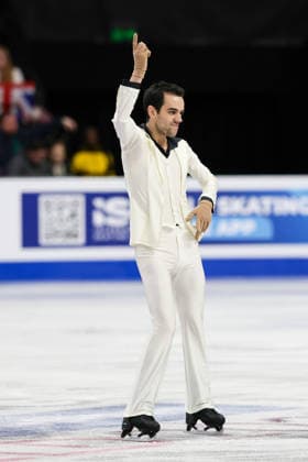 17th January 2026; Utilita Arena, Sheffield, Yorkshire, England; ISU Figure skating, Eiskunstlauf European Championships 2026, Day Four; Tomas-Llorenc Guarino Sabate of Spain competes in the ISU European Figure Skating Men s Free Program  RogerxEvans Content restricted for UK based newspaper