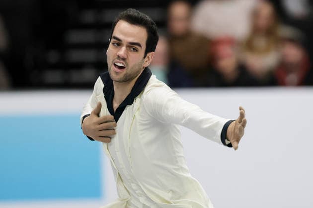 17th January 2026; Utilita Arena, Sheffield, Yorkshire, England; ISU Figure skating, Eiskunstlauf European Championships 2026, Day Four; Tomas-Llorenc Guarino Sabate of Spain competes in the ISU European Figure Skating Men s Free Program  RogerxEvans Content restricted for UK based newspaper