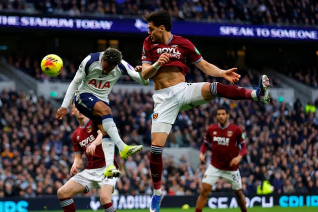 Tottenham Hotspur v West Ham, London, UK - 17 Jan 2026 Wilson Odobert of Tottenham Hotspur during the Premier League match between Tottenham and West Ham at the Tottenham Hotspur Stadium, Tottenham, London on 17 January 2026. London Tottenham Hotspur Stadium London GBR Copyright: xTomxCusden PPAUKx PPA-240696