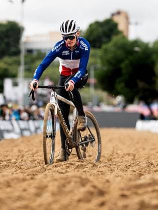 UCI Cyclocross World Cup 2025-2026 Benidorm BENIDORM, SPAIN - JANUARY 17: The Men U23 French Championship Romain Debord (FRA) of Team As Bike France Literie trains before the 10th leg of the Benidorm UCI Cyclocross World Cup 2025-2026 a cyclocross race for U23 Men and Men Elite on January 18, 2026 in Benidorm, Spain, 17 01 2026 ( Benidorm Spain  Copyright: xBillyxCeustersx