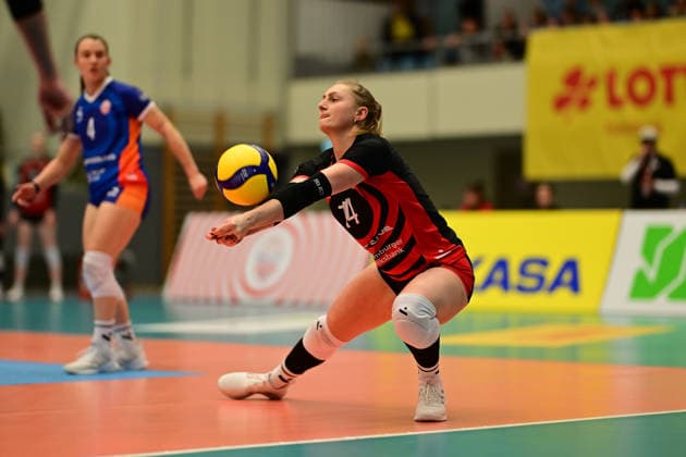 Volleyball I Frauen I Saison 2025-2026 I Bundesliga I 12. Spieltag I ETV Hamburger Volksbank Volleys - SSC Palmberg Schwerin I 17.01.2026 Fiona Dittmann (14, ETV Hamburger Volksbank Volleys) Hamburg CU-Arena Hamburg Deutschland Copyright: xLobeca FelixxSchlikisx