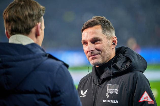 Stefan Leitl (Hertha BSC, Cheftrainer), GER, Hertha BSC vs. ,FC Schalke 04, 2. Bundesliga, Saison 2025 2026, 18. Spieltag, 17.01.2026 (DFL REGULATIONS PROHIBIT ANY USE OF PHOTOGRAPHS AS IMAGE SEQUENCES AND OR QUASI - VIDEO). GER, Hertha BSC vs. ,FC Schalke 04, 2. Bundesliga, Saison 2025 2026, 18. Spieltag, 17.01.2026 Berlin