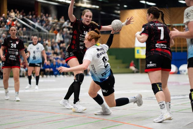 Annalena Welsch (Bergischer HC 06, 02), TG Nuertingen vs. Bergischer HC 06, Handball, 2. Bundesliga Frauen, 14. Spieltag, Saison 2025 2026, 17.01.2026, TG Nuertingen vs. Bergischer HC 06, Handball, 2. Bundesliga Frauen, 14. Spieltag, Saison 2025 2026, 17.01.2026 Nuertingen Copyright: xEibner-Pressefoto MaxxVogelx EP_MVL