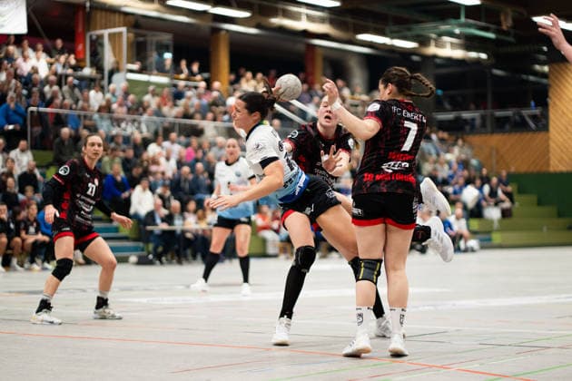 Norma Goldmann (Bergischer HC 06, 15), TG Nuertingen vs. Bergischer HC 06, Handball, 2. Bundesliga Frauen, 14. Spieltag, Saison 2025 2026, 17.01.2026, TG Nuertingen vs. Bergischer HC 06, Handball, 2. Bundesliga Frauen, 14. Spieltag, Saison 2025 2026, 17.01.2026 Nuertingen Copyright: xEibner-Pressefoto MaxxVogelx EP_MVL