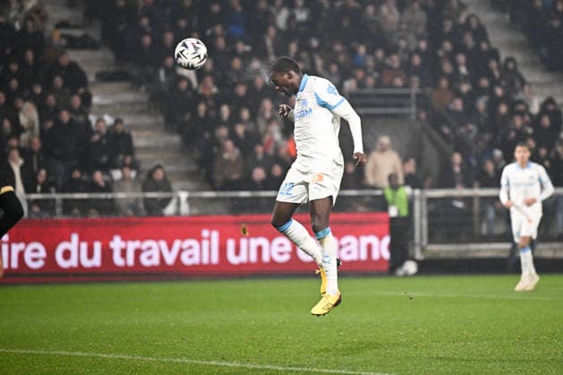 Angers SCO v Olympique de Marseille - Ligue 1 McDonald s 2025 2026 22 Timothy WEAH (om) during the Ligue 1 McDonald s match between Angers SCO and Olympique de Marseille at Stade Raymond Kopa on January 17, 2026 in Angers, France. Angers France  Copyright: xFEPx 776348254