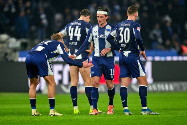 Fabian Reese (Hertha BSC, 11), GER, Hertha BSC vs. ,FC Schalke 04, 2. Bundesliga, Saison 2025 2026, 18. Spieltag, 17.01.2026 (DFL REGULATIONS PROHIBIT ANY USE OF PHOTOGRAPHS AS IMAGE SEQUENCES AND OR QUASI - VIDEO). GER, Hertha BSC vs. ,FC Schalke 04, 2. Bundesliga, Saison 2025 2026, 18. Spieltag, 17.01.2026 Berlin