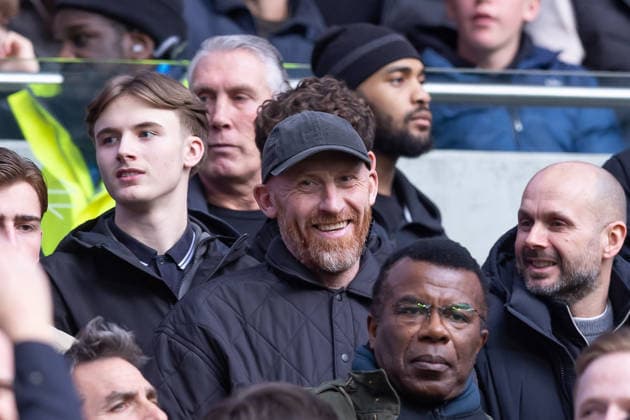 Tottenham Hotspur v West Ham United, Premier League, Football, Tottenham Hotspur Stadium, London, UK - 17 Jan 2026 Ex West Ham United player James Ginger Collins watches from the away end London Tottenham Hotspur Stadium Tottenham GBR, UK NEWSPAPERS OUT Copyright: xEllixBirchx