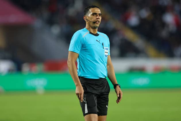TotalEnergies CAF AFACON Morocco 2025 - Egypte - Nigeria -Mohammed V Stadium- Casablanca - Morocco The Moroccan referee Jalal Jayed in action during the Africa Cup of Nations (CAN) 2025 3rd Place match between Nigeria and Egypt at the Mohammed V Stadium in Casablanca on January 17, 2026. Copyright: xloulidiphotox