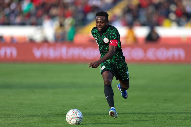 TotalEnergies CAF AFACON Morocco 2025 - Egypte - Nigeria -Mohammed V Stadium- Casablanca - Morocco Moses Daddy (15) in action during the Africa Cup of Nations (CAN) 2025 3rd Place match between Nigeria and Egypt at the Mohammed V Stadium in Casablanca on January 17, 2026. Copyright: xloulidiphotox