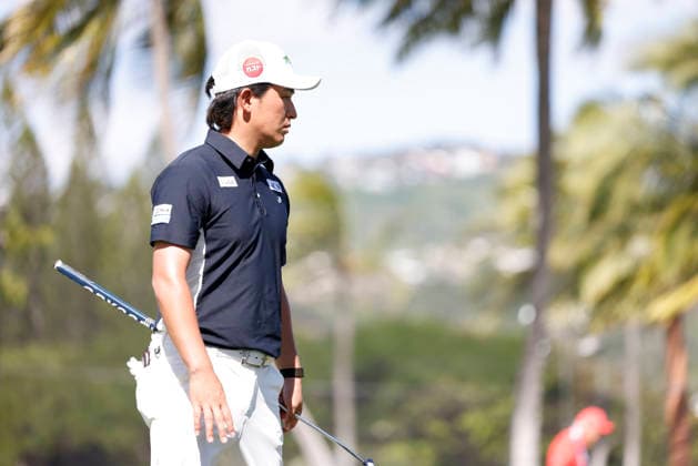 January 17, 2026, Honolulu, Hawaii, USA: KOTA KANEKO studies the 9th green during Round 3 of the 2026 Sony Open in Honolulu, Hawaii on January 17, 2026. Honolulu USA - ZUMAm310 20260117_zsp_m310_105 Copyright: xElliotxMilesx